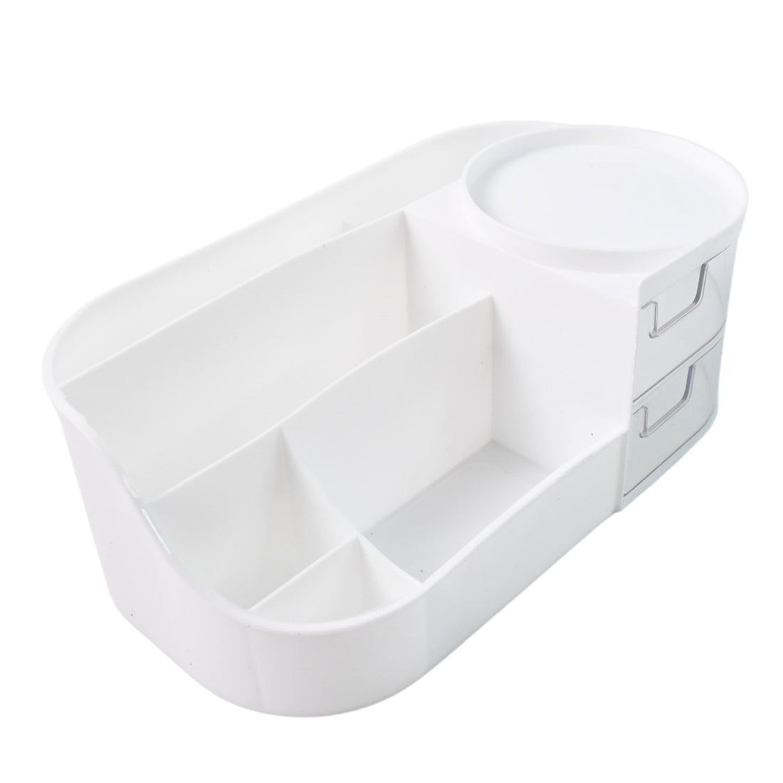 Multi-Functional Plastic Vanity Storage Box – Organizer for Makeup
