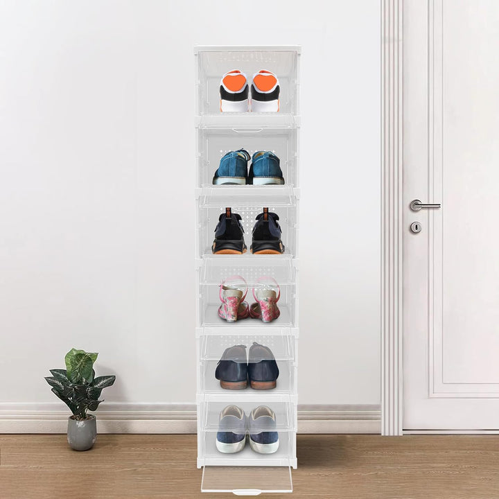 6 Layer Foldable Storage Organizer Rack for Home and Kitchen (1 Pc)