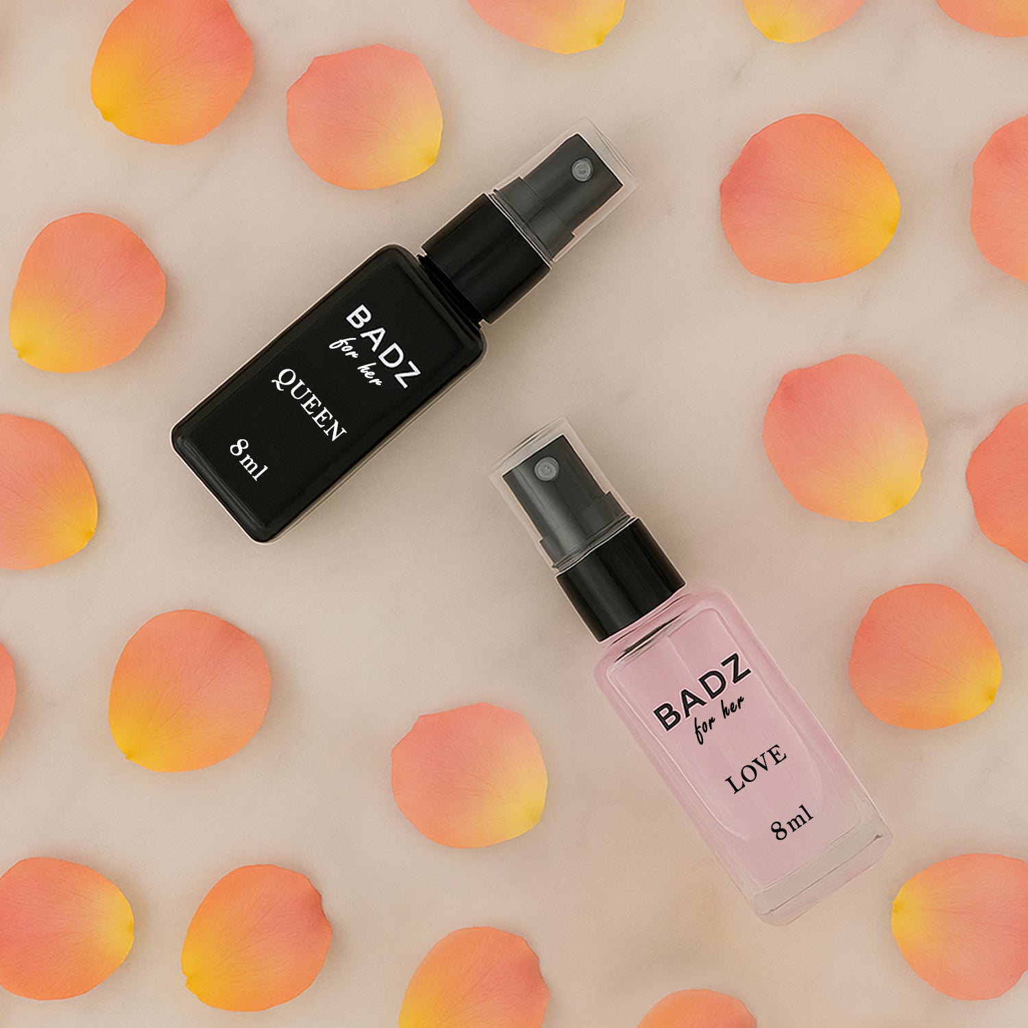 Set of 4 Mini Perfume Sprays – 8ml Mixed Fragrances