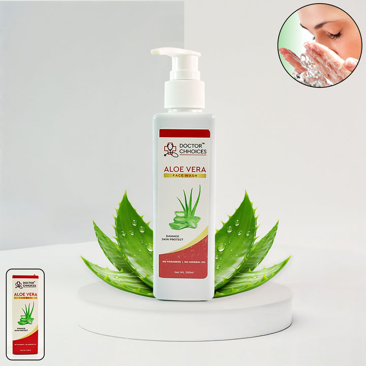 Doctor Choices Aloe Vera Face Wash – 200ml Gentle Cleanser