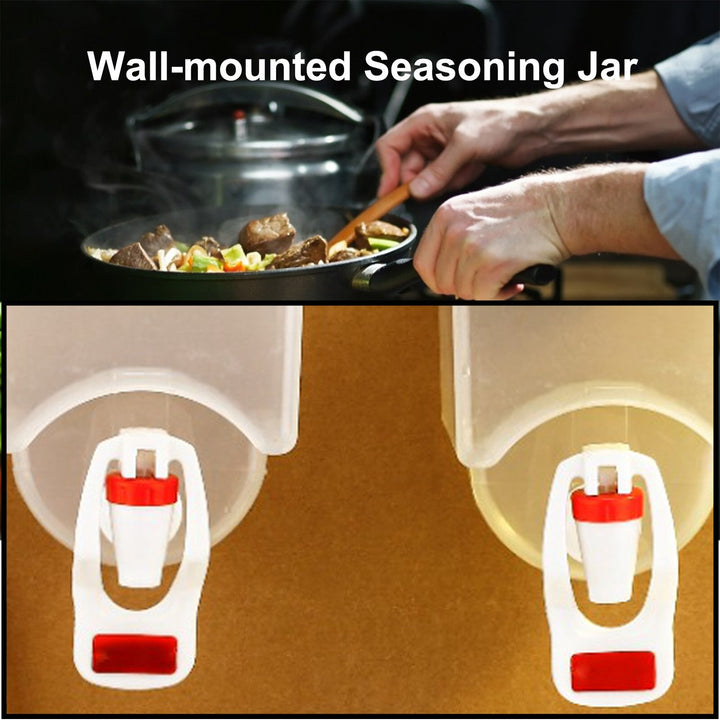 Wall Mounted Oil Dispenser Bottle – 1100ml Kitchen Storage