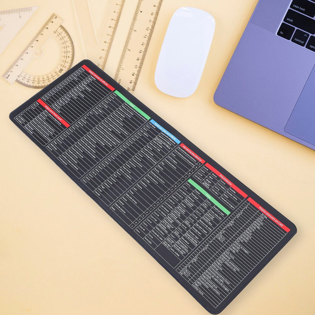 Super Large Anti-slip Keyboard & Mouse Pad Mat for Desk (80x30 cm)